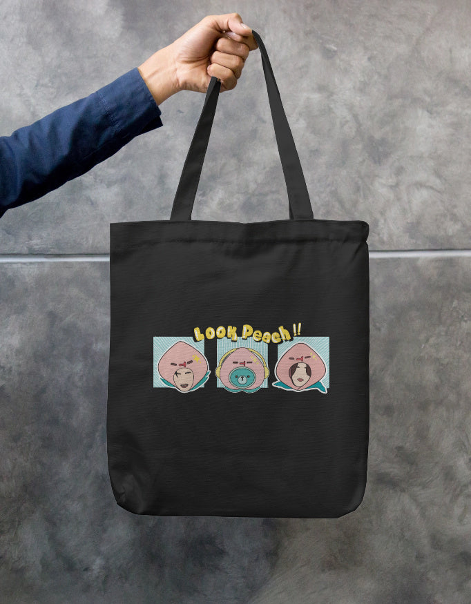 Look Peach - Me and Thee Tote Bag