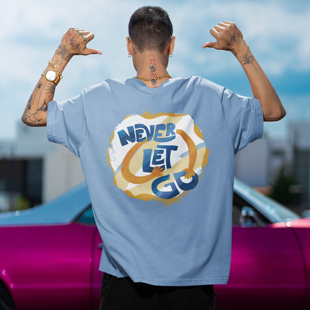 Never Let Go (JK FESTA Song) - Oversized Tee (Unisex)