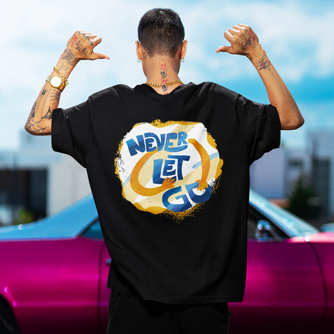 Never Let Go (JK FESTA Song) - Oversized Tee (Unisex)