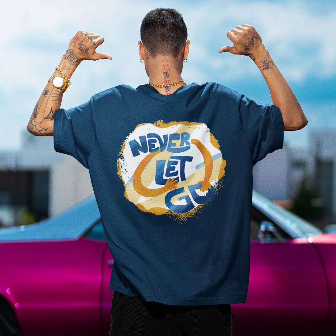 Never Let Go (JK FESTA Song) - Oversized Tee (Unisex)