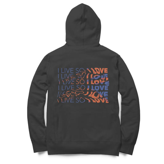 I live so I love (RM) Back Print - Hoodie