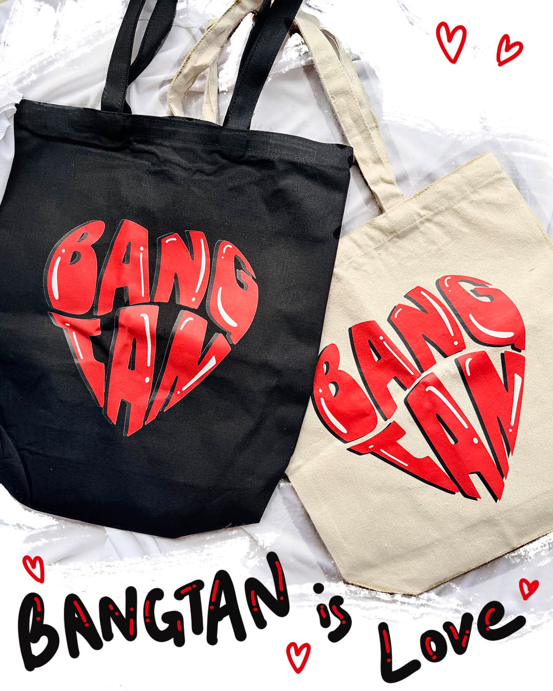 Bangtan is love Tote Bag