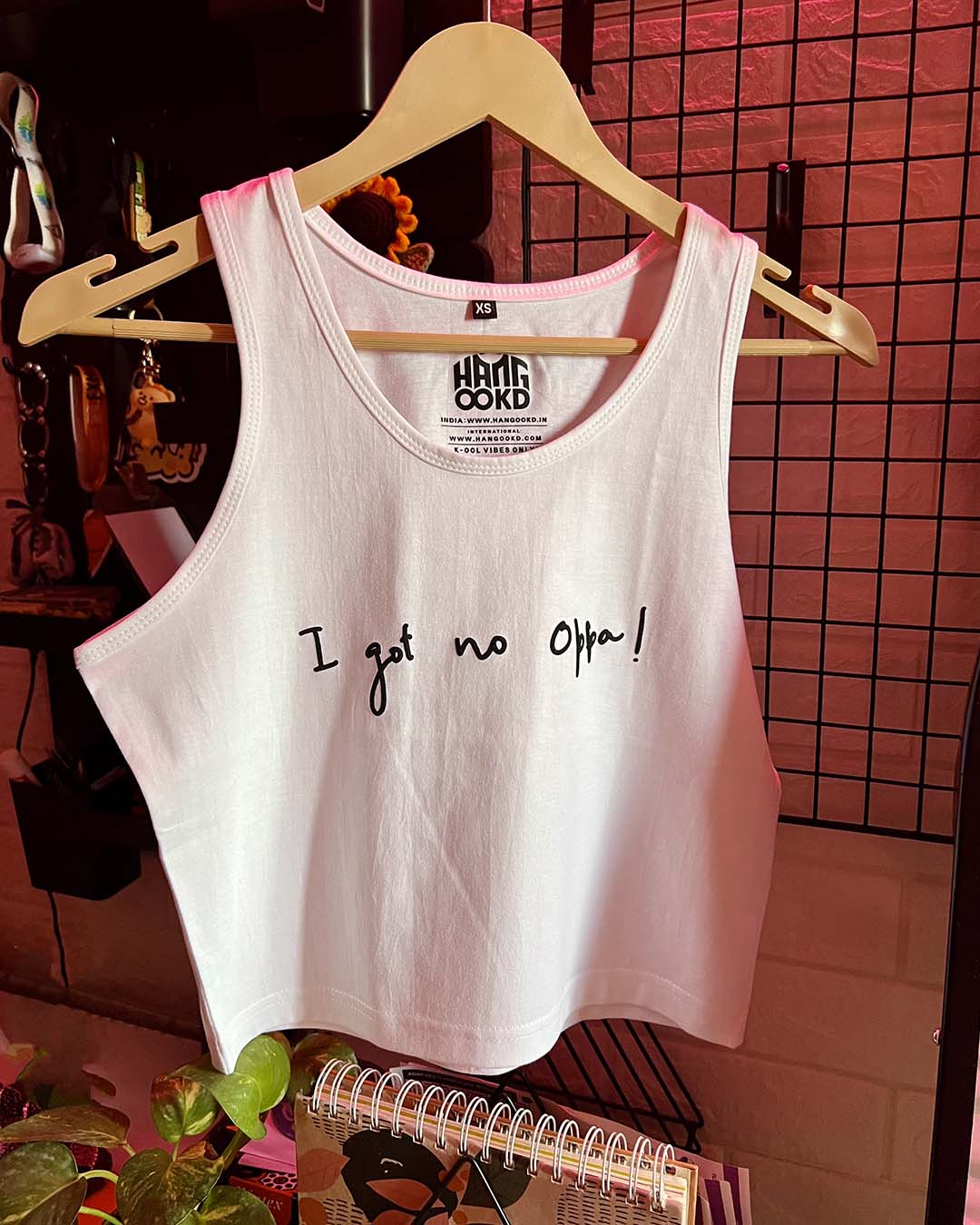 I got no Oppa! - Crop Tank