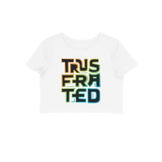 Trusfrated Jungkook (Green print) - Crop Top