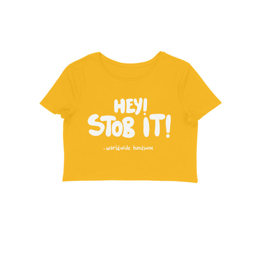 STOB IT! (JIN) - Crop Top