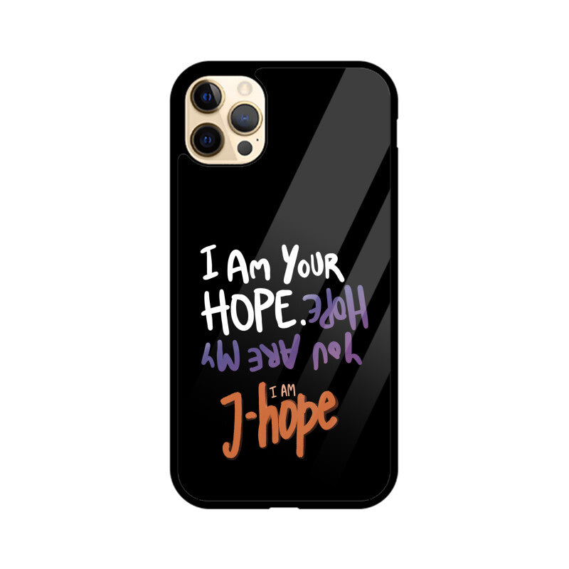 I am j-hope - Glass phone case