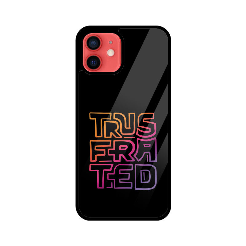 Trusfrated Jungkook (Black) - Glass phone case