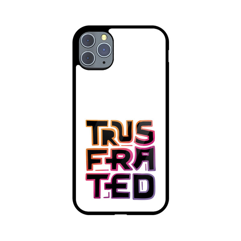 Trusfrated Jungkook (White) - Glass phone case
