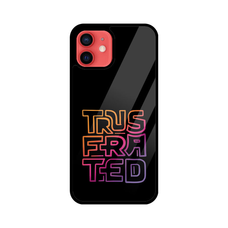 Trusfrated Jungkook (Black) - Glass phone case