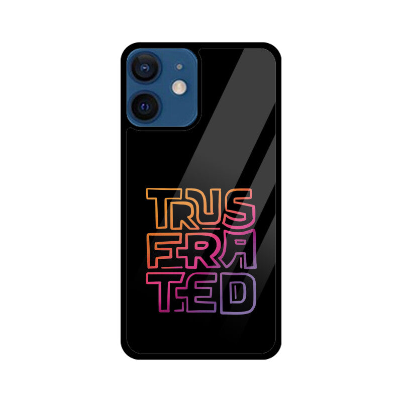 Trusfrated Jungkook (Black) - Glass phone case