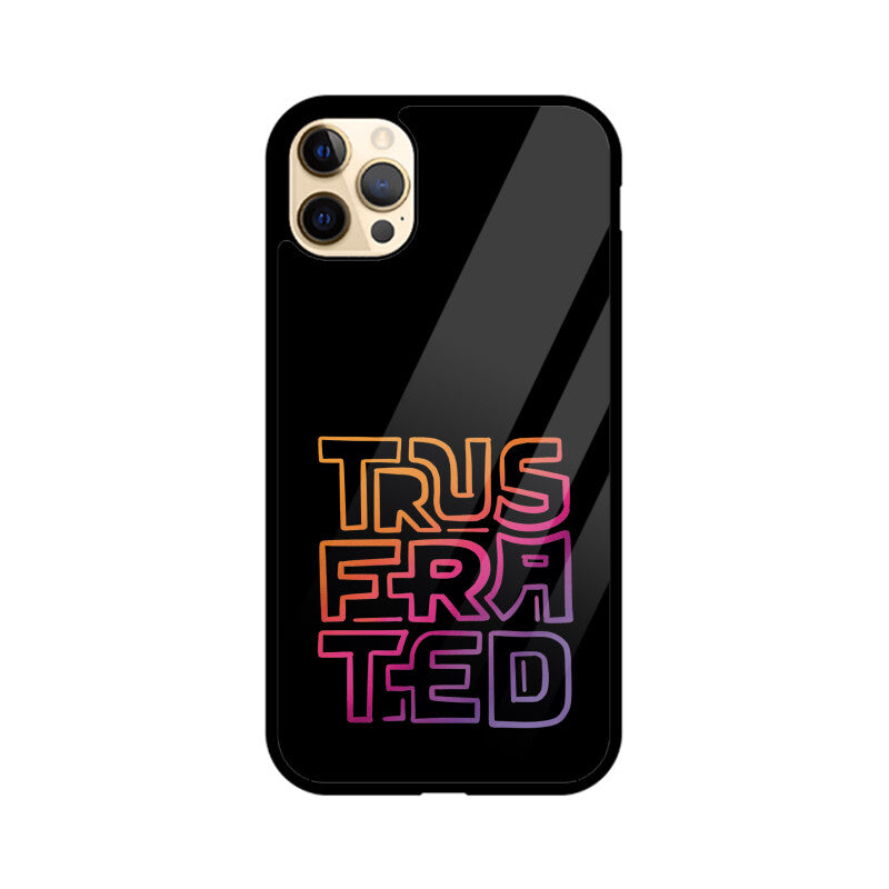 Trusfrated Jungkook (Black) - Glass phone case