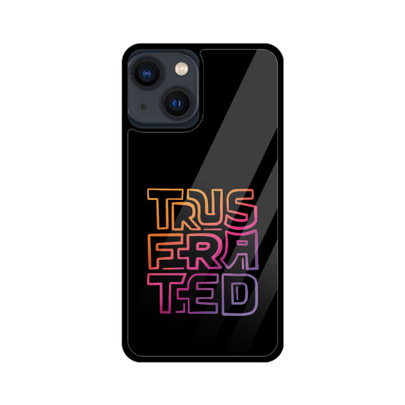 Trusfrated Jungkook (Black) - Glass phone case