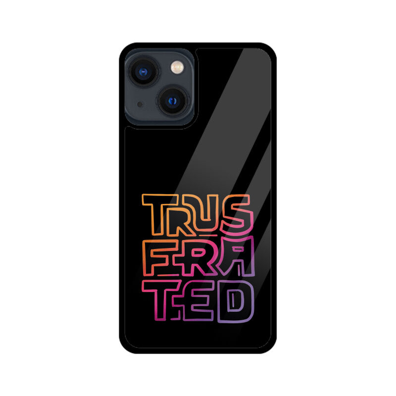 Trusfrated Jungkook (Black) - Glass phone case