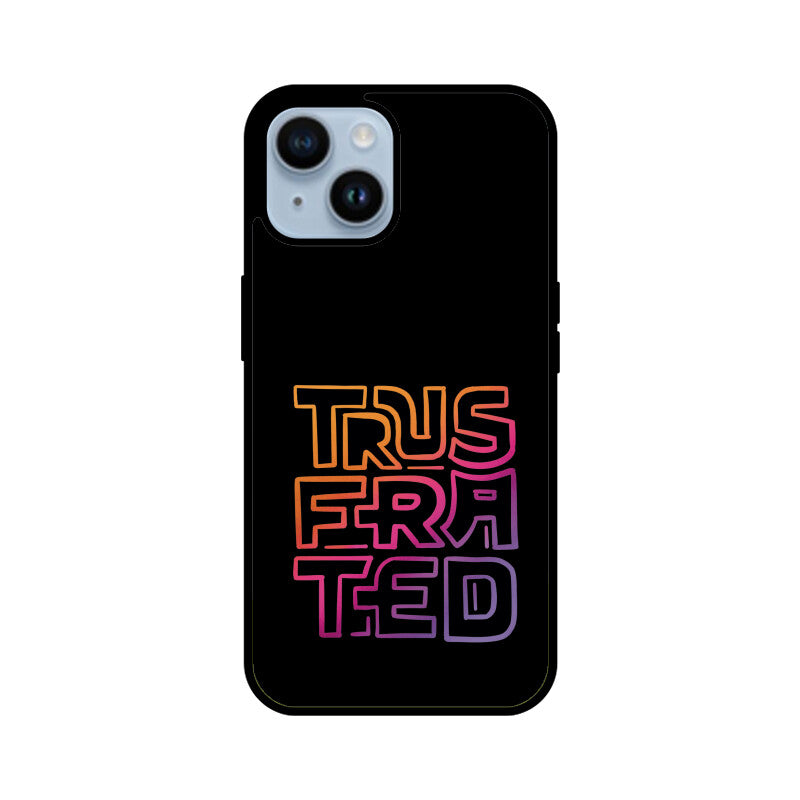 Trusfrated Jungkook (Black) - Glass phone case