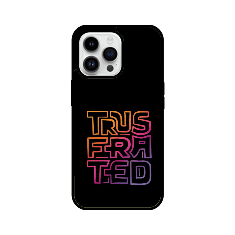 Trusfrated Jungkook (Black) - Glass phone case