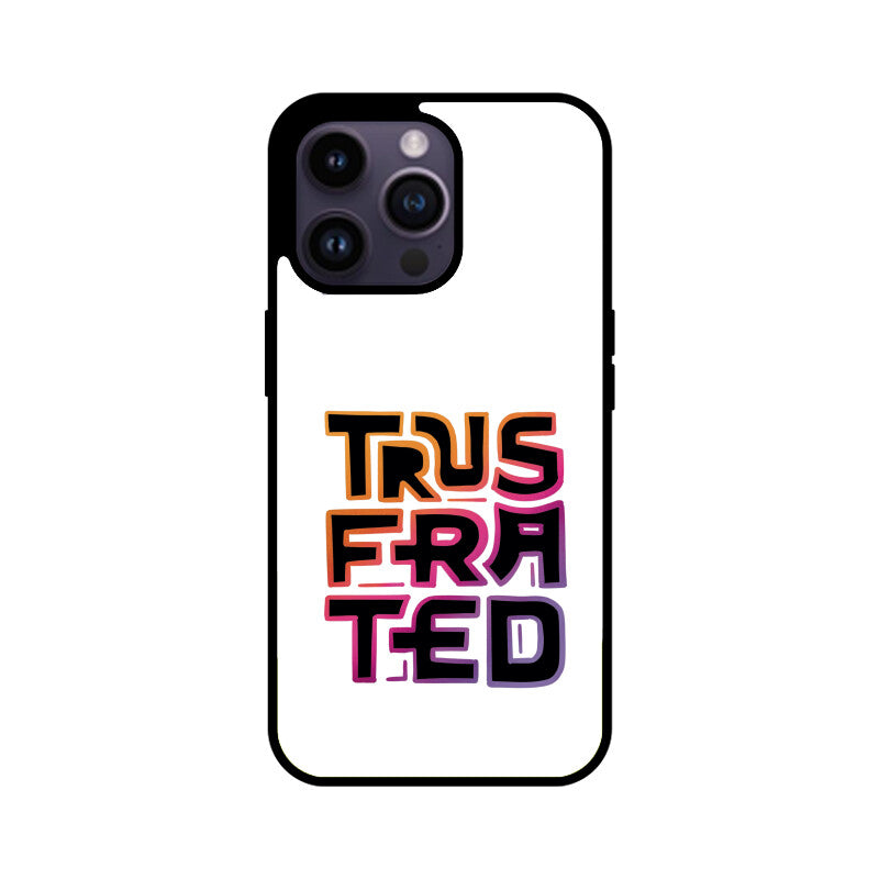 Trusfrated Jungkook (White) - Glass phone case