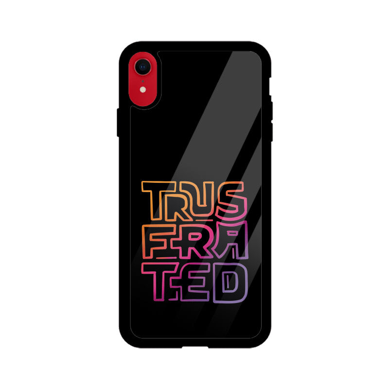 Trusfrated Jungkook (Black) - Glass phone case