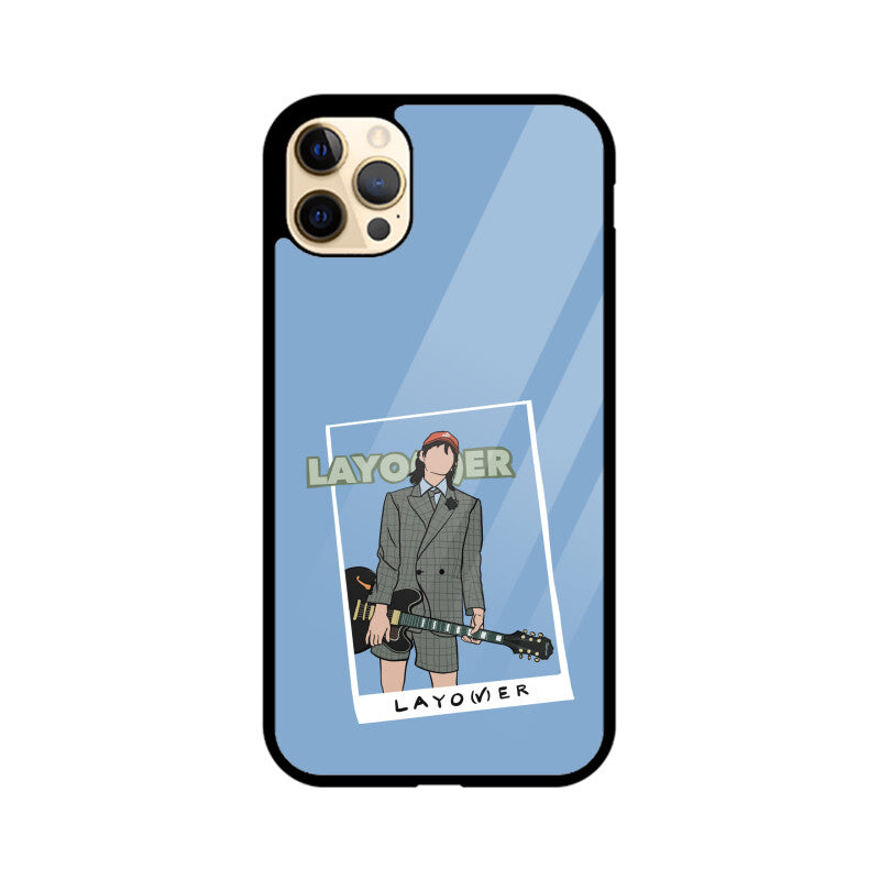 V's Layover - Glass phone case