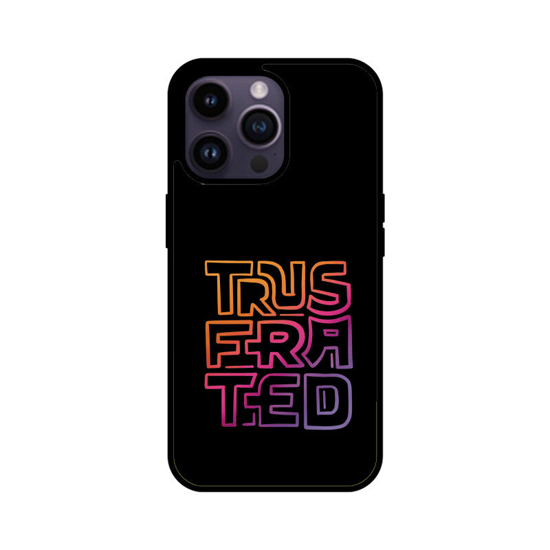 Trusfrated Jungkook (Black) - Glass phone case