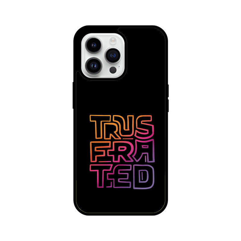 Trusfrated Jungkook (Black) - Glass phone case