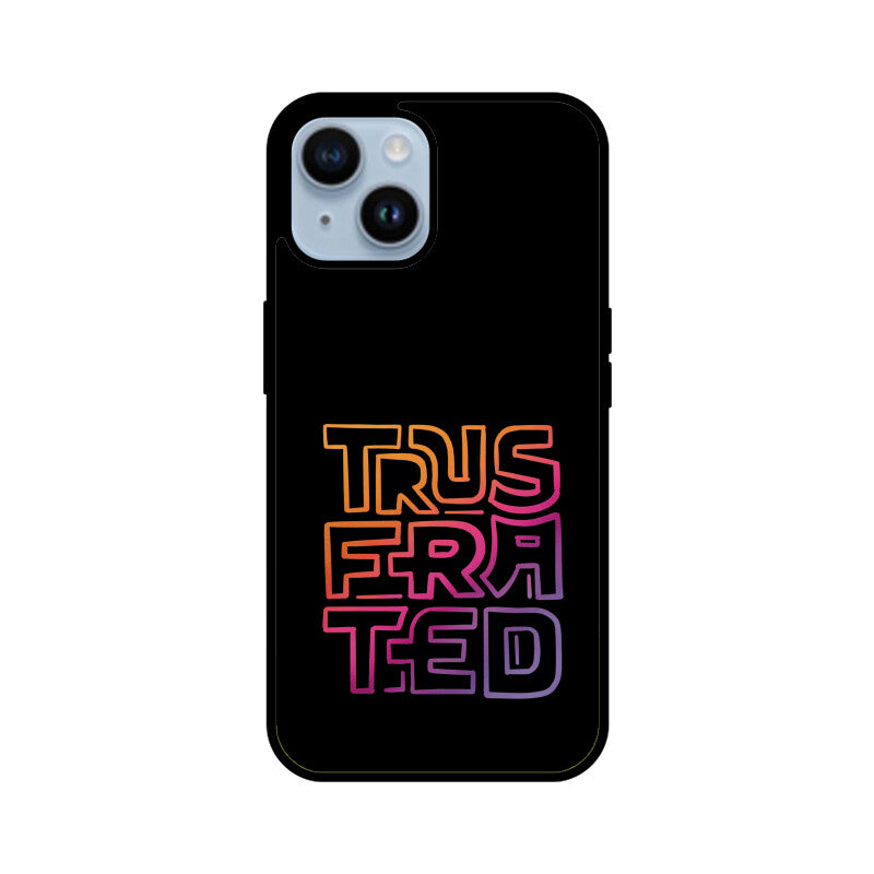 Trusfrated Jungkook (Black) - Glass phone case