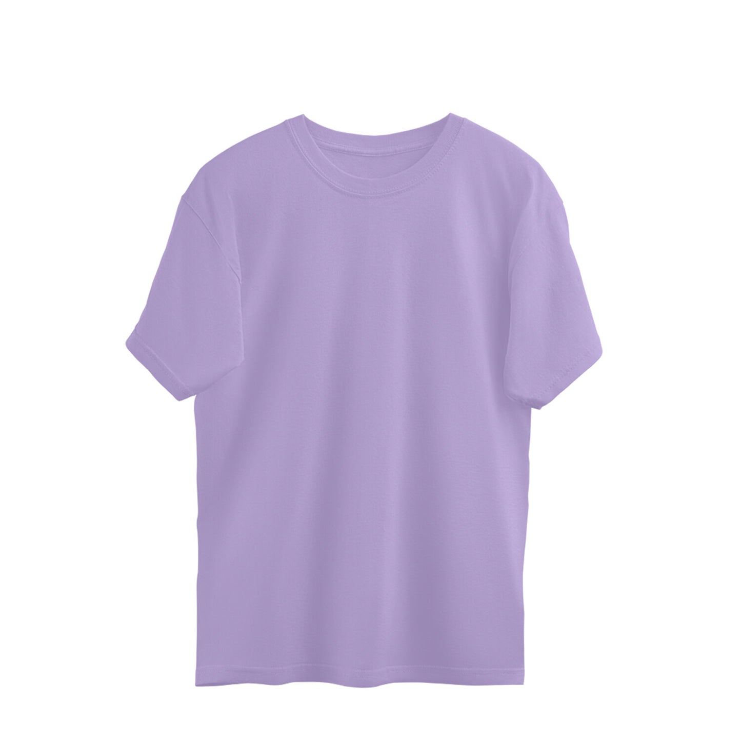 Solids : Iris Lavender Oversized Tee