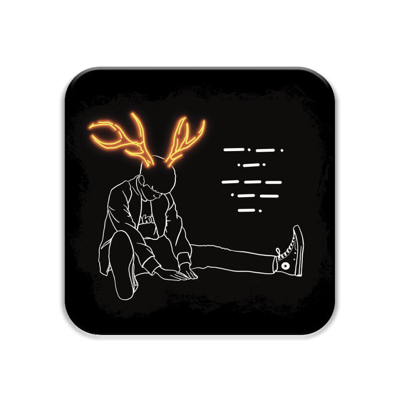 TXT Crown Morse Code - Acrylic Coaster