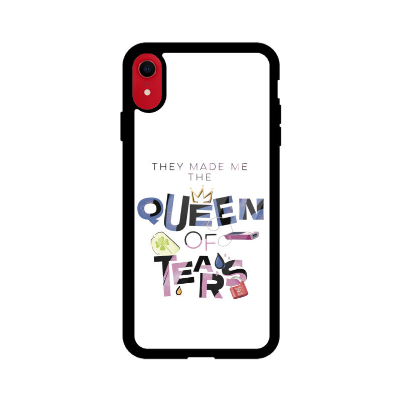Queen of Tears - Glass Phone Case (white)