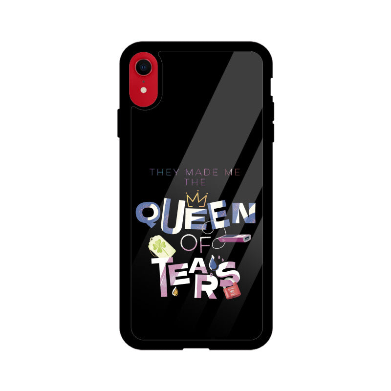 Queen of Tears - Glass Phone Case (black)