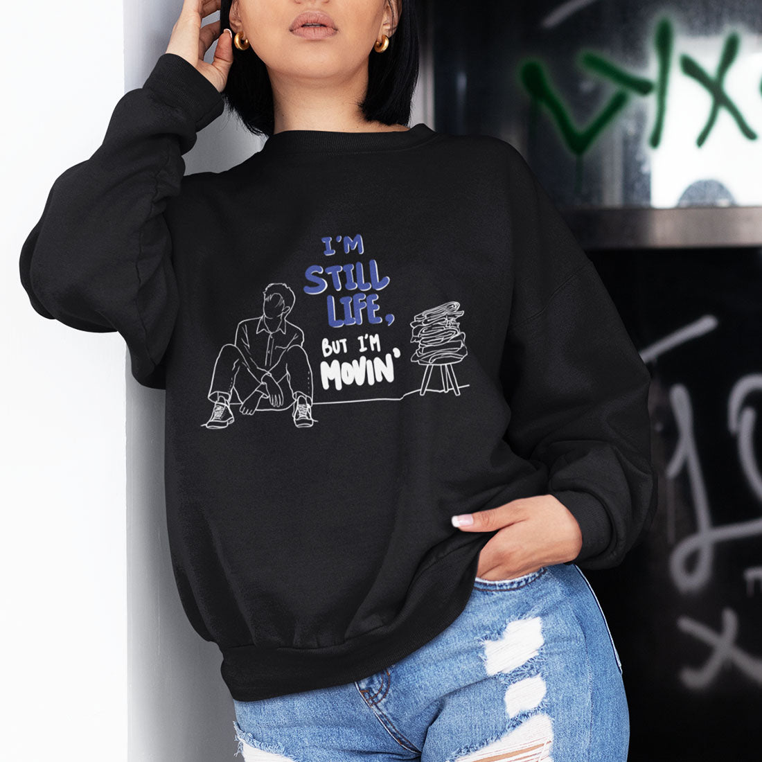 RM Indigo Still Life - Sweatshirt