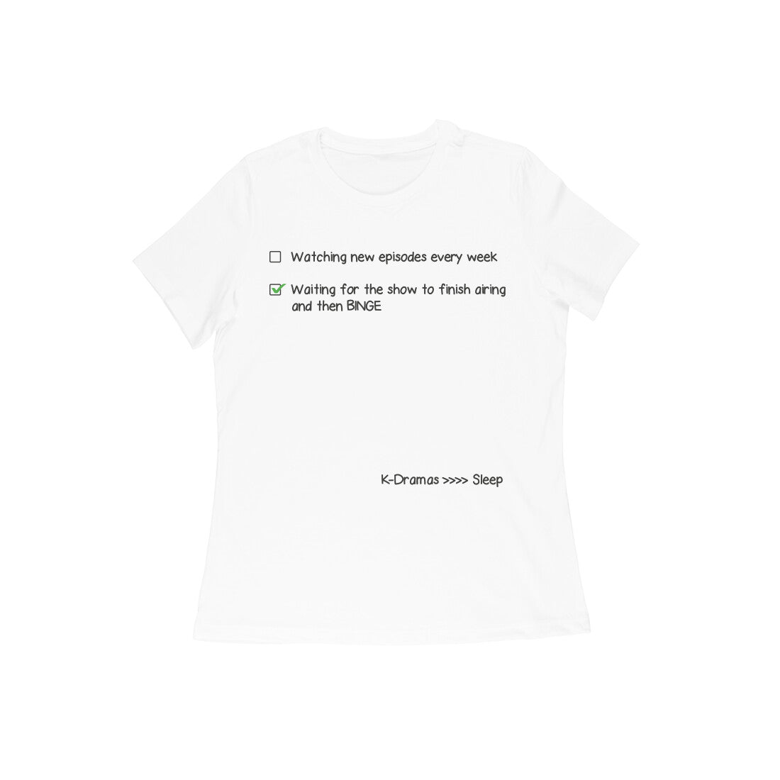 K-Drama Binge - Women's Tee