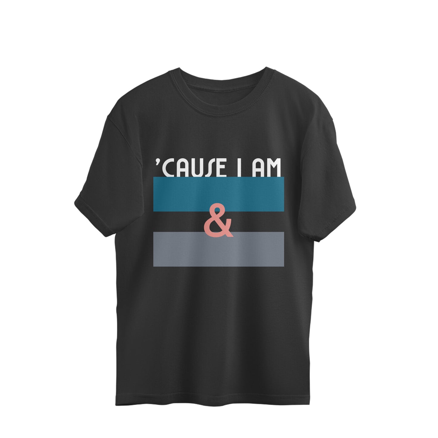 Blue & Grey - Oversized Tee