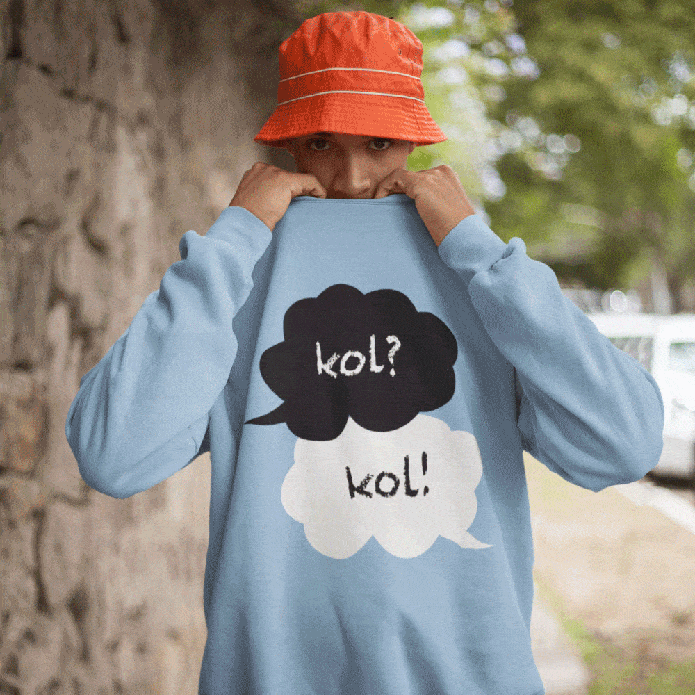 kol? kol! sweatshirt