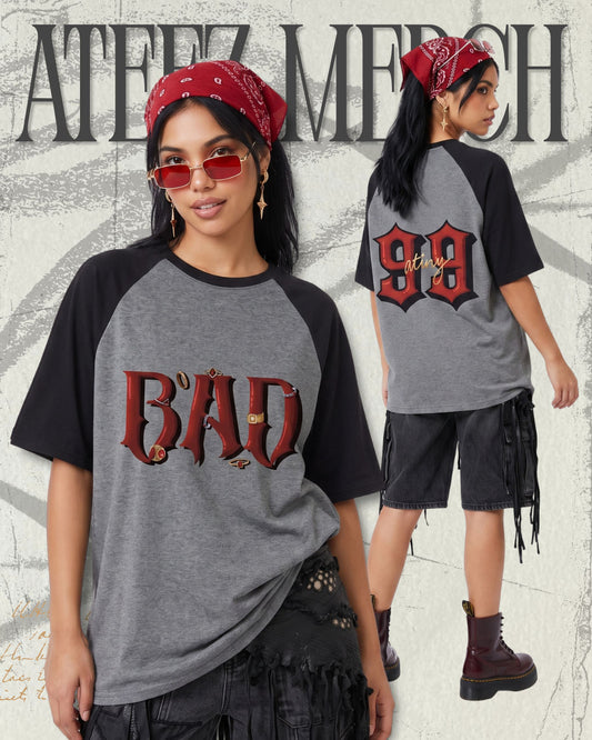 BAD Ateez Oversized T-shirt (Pre orders OPEN)