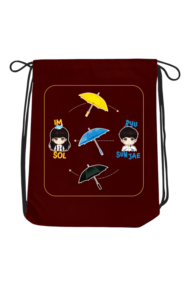 Lovely Runner Umbrellas Exchange - Drawstring Bag