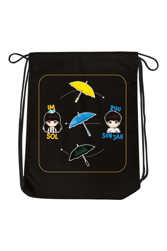 Lovely Runner Umbrellas Exchange - Drawstring Bag