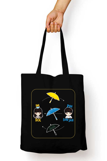 Lovely Runner Umbrellas Exchange - Zipper Tote Bag