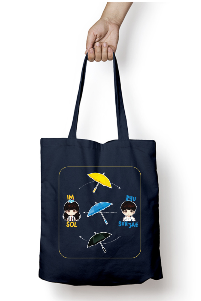Lovely Runner Umbrellas Exchange - Zipper Tote Bag