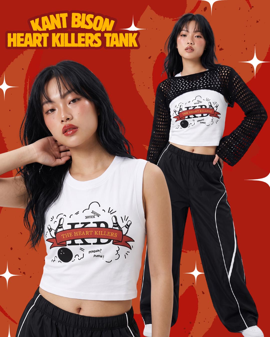 The Heart Killers Crop Tank