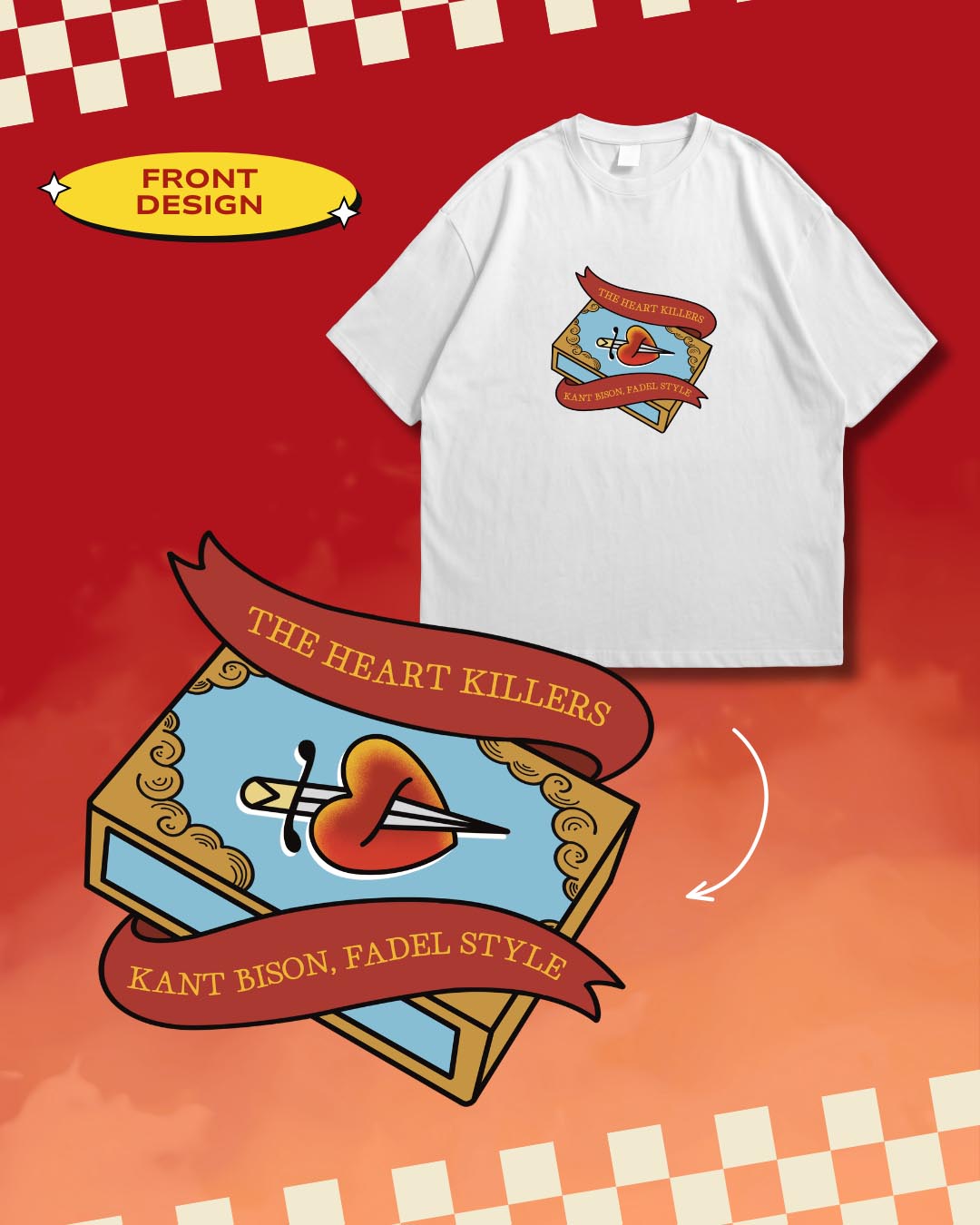 The Heart Killers Thai BL Oversized T-shirt
