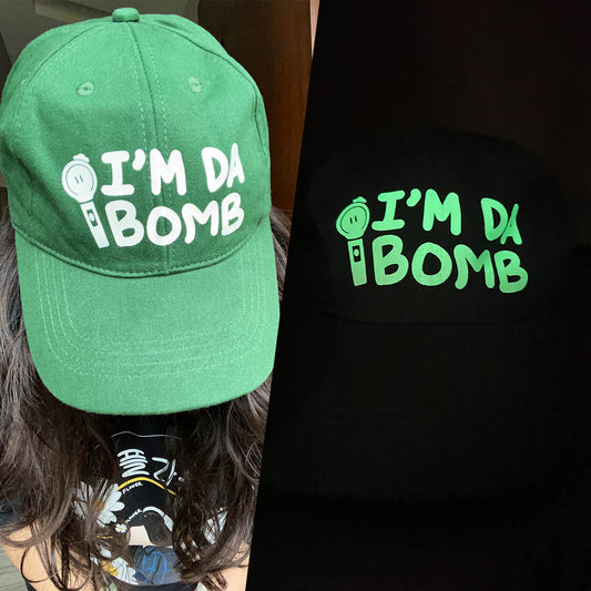 ARMY bomb green cap showing an ARMY bomb and 'I'm da Bomb'