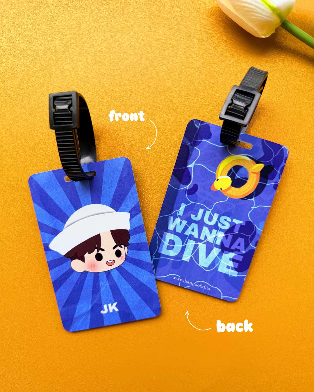 BTS Jungkook Sailor Luggage Tag