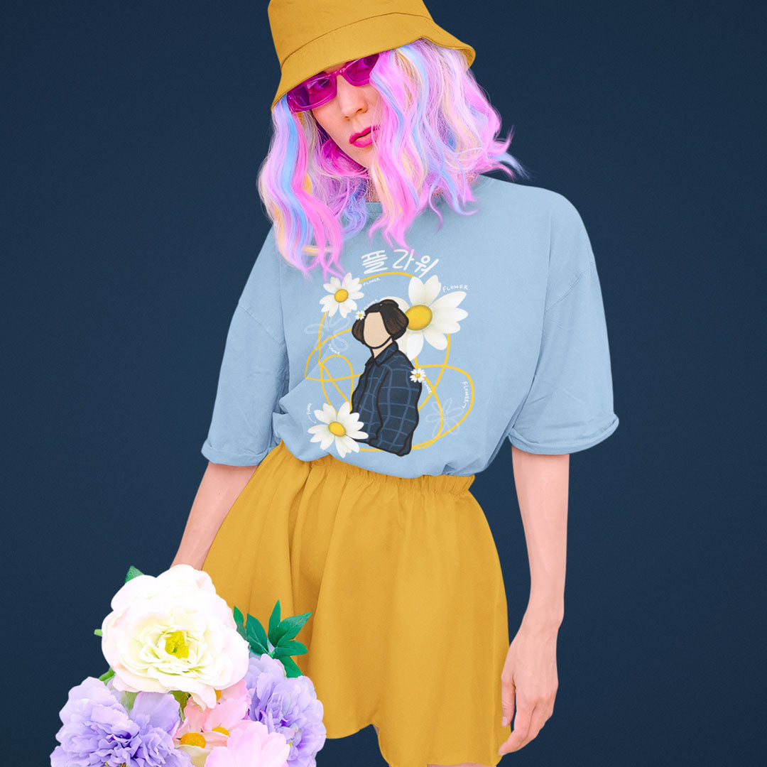 Flower Flower (Jungkook) - Oversized Tee