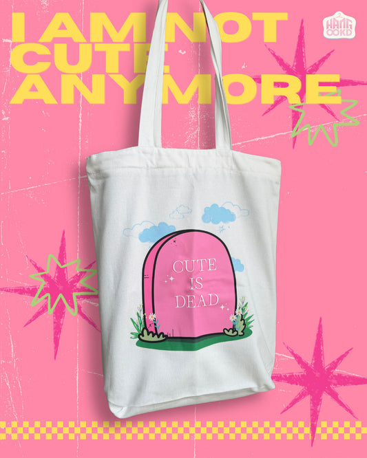 ILLIT Not Cute Anymore Tote Bag