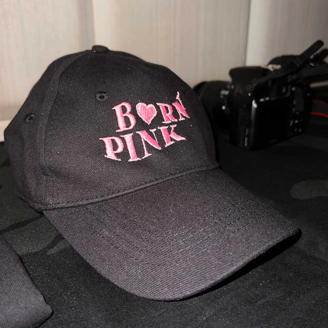 Born Pink (Blackpink) - Baseball Cap (Embroidered)