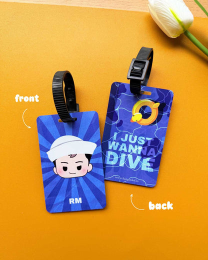 BTS RM Sailor Luggage Tag