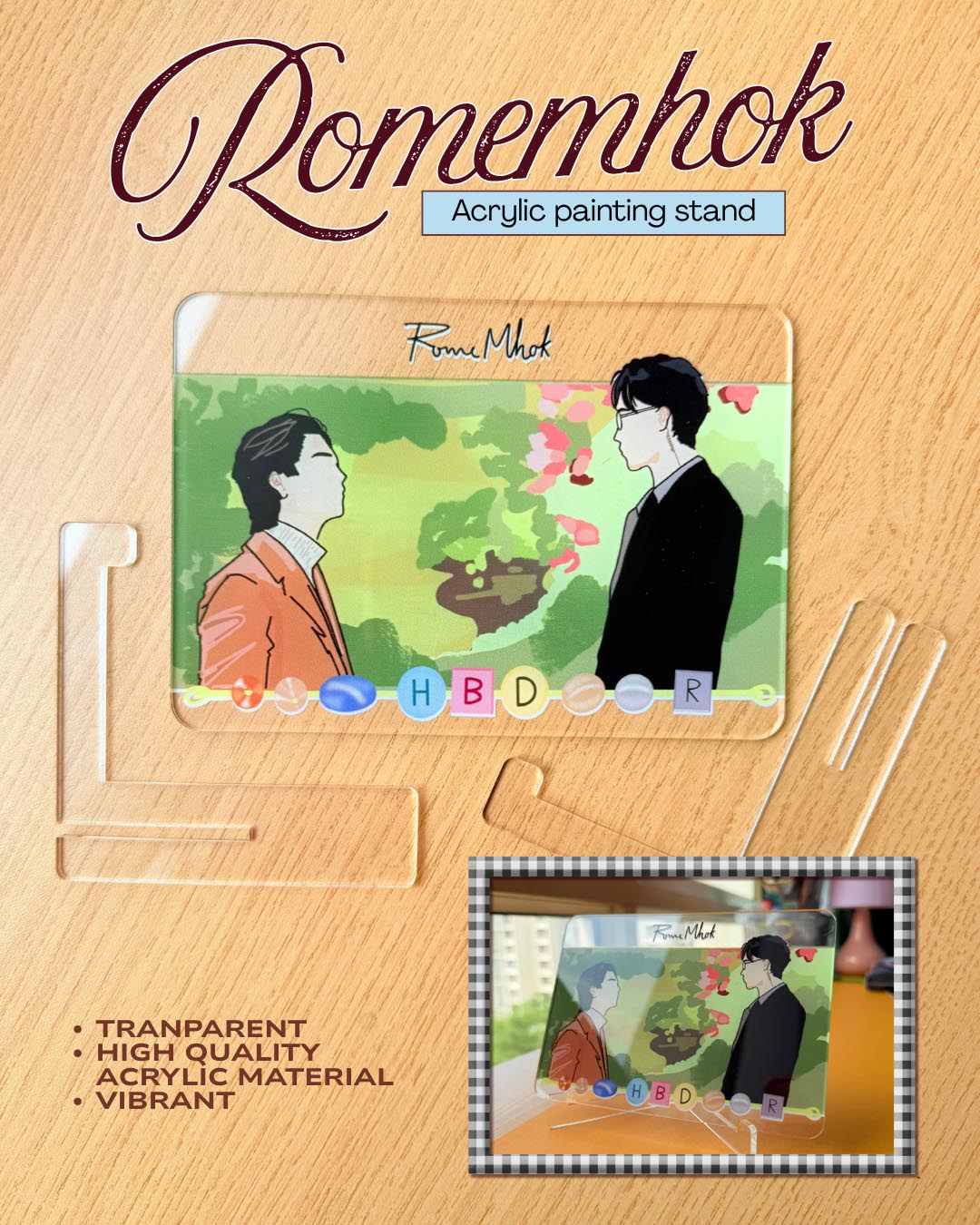 RomeMhok WilliamEst Acrylic Display Stand
