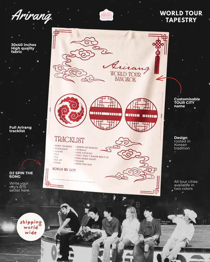 Arirang World Tour Tapestry
