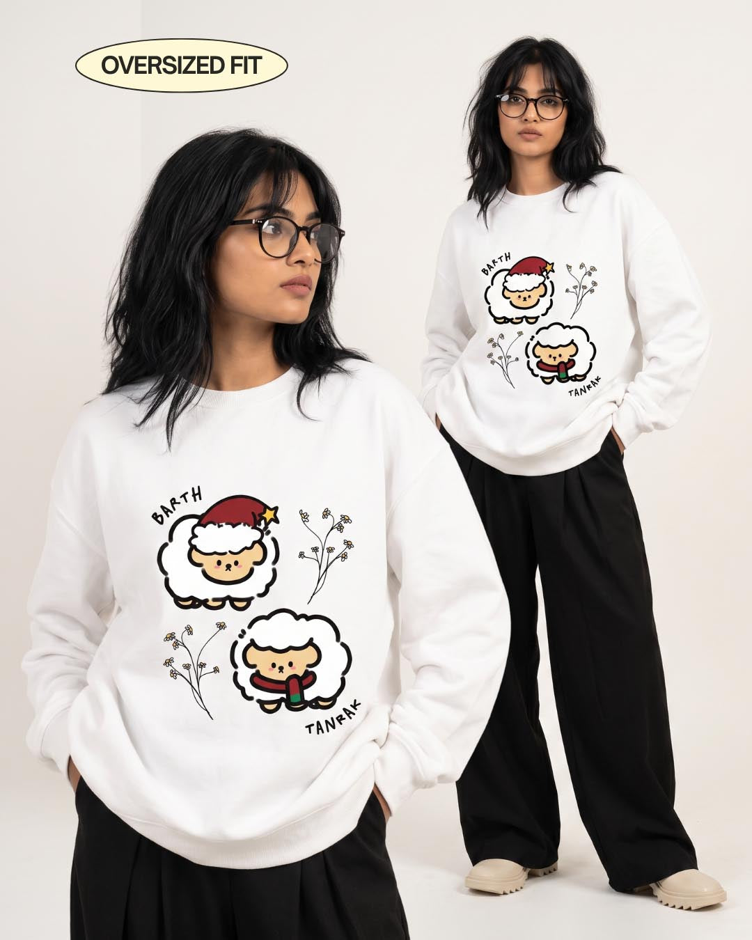 Barth Tanrak Sheep Oversized Sweatshirt