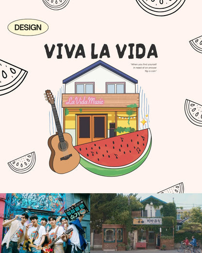 Twinkling Watermelon Viva La Vida T-shirt